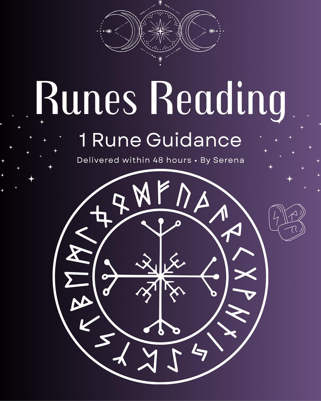 Single Rune Reading Runes Reading Ancient Guidance for Love, Career Rune Reading ...