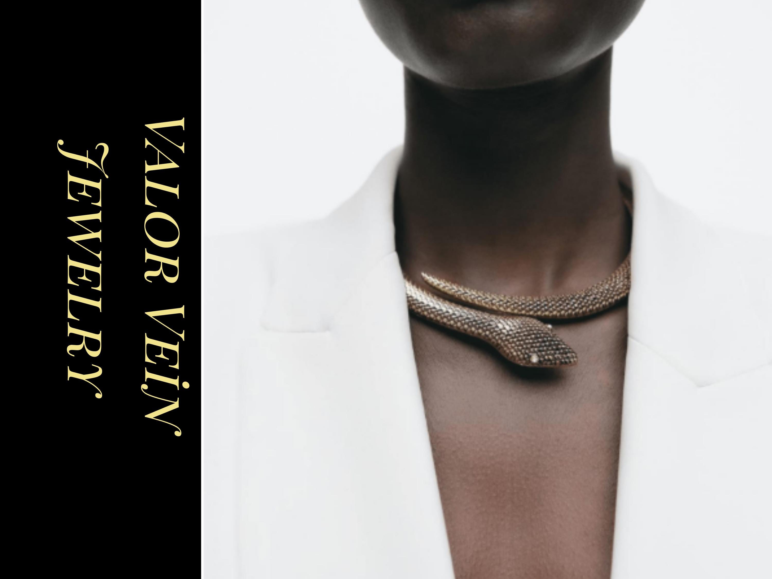 Collana Donna Giovanni Raspini Girocollo Serpente in Argento