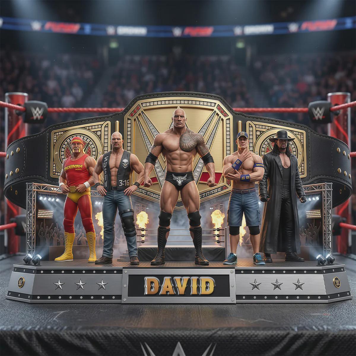 WWE マテル レトロ プロレスリング リング ハズブロ風 入手困難 Wwe figures ring - Etsy 日本
