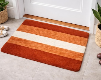 Handmade New Zealand Wool Doormat – Stylish Entry Rug