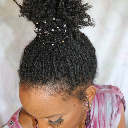 Flexible Textured Loc Wrap Hair Tie Etsy