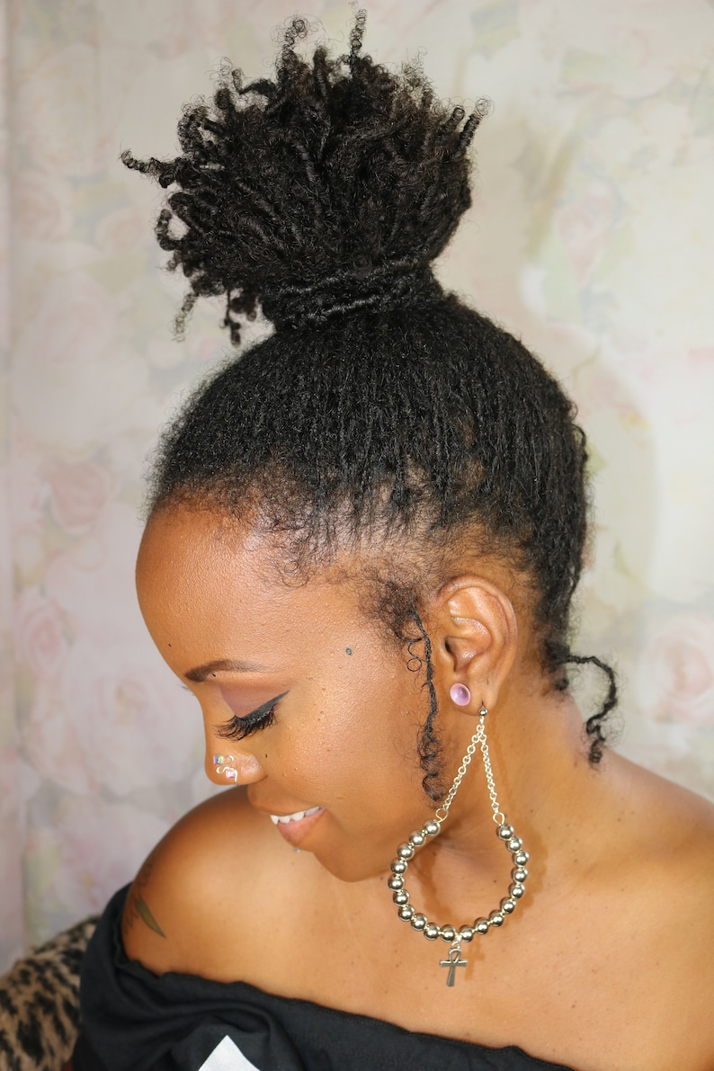 Flexible Textured Loc Wrap Hair Tie Etsy