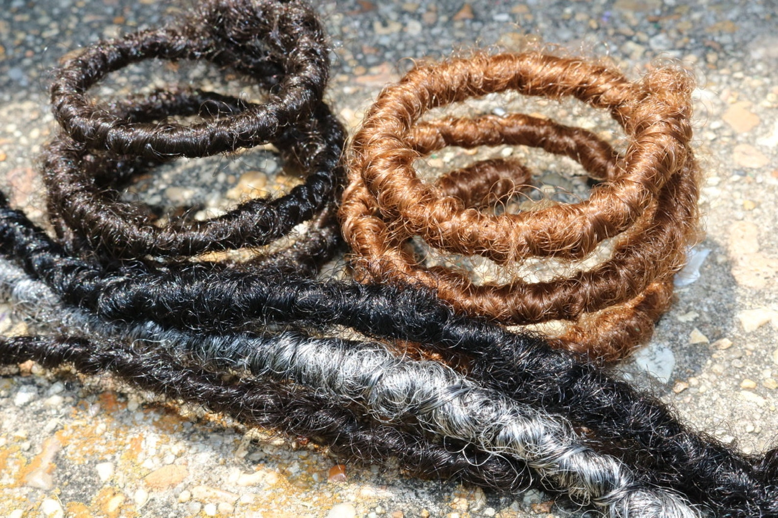 Flexible Textured Loc Wrap Hair Tie Etsy