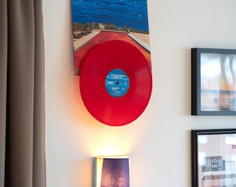 Porte-disque flottant, présentoir pour pochettes d'album