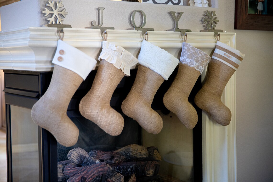 Family Christmas Stockings Set 