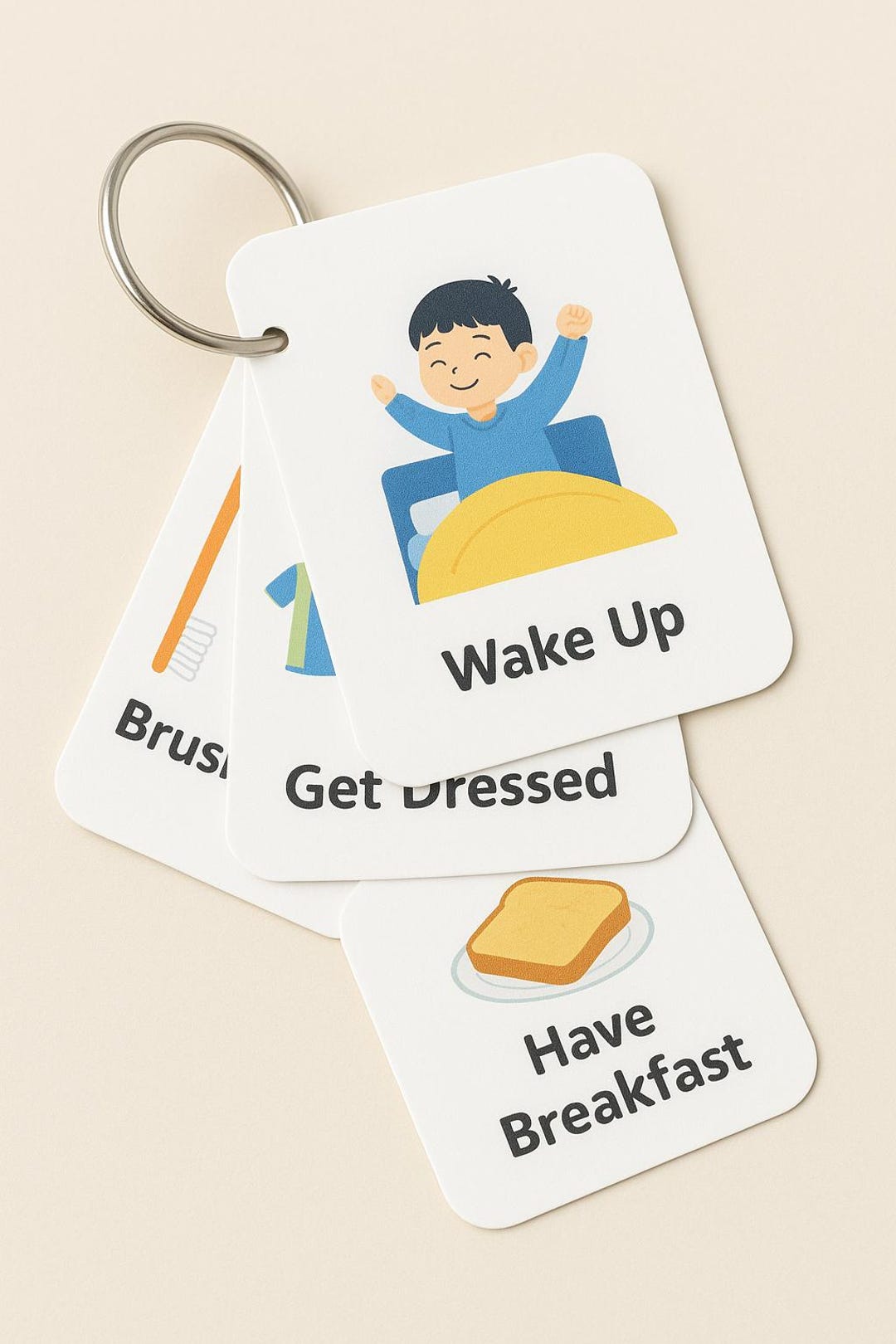 Kids Daily Routine Cards – Printable Visual Schedule - Routine Charts ...