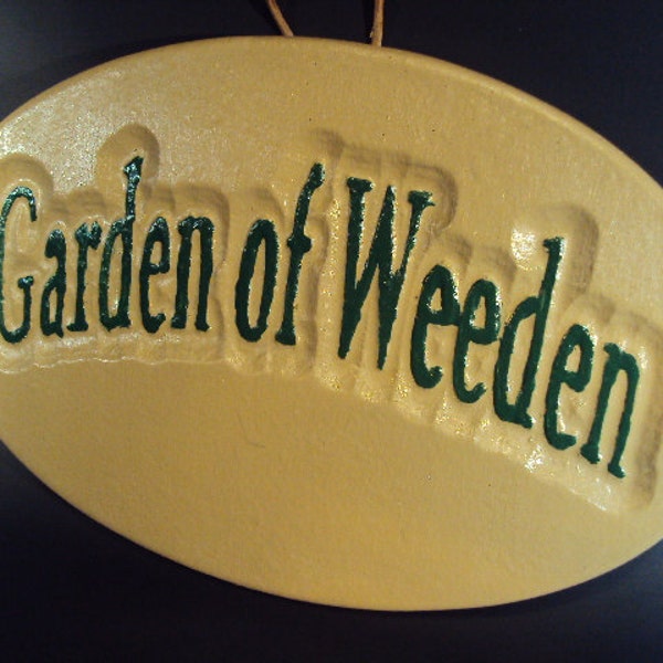 Garden Statuary Wall Hanging