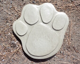 Dog Paw Stepping Stone, Large, Ten Pounds with Free Shipping