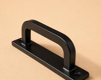 Handmade Wrought Iron Cabinet Pull | Rustic Kitchen Drawer Handle | Farmhouse Cabinet Hardware