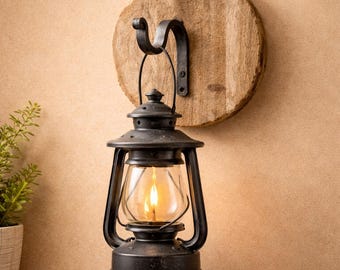 Handgeschmiedete Eisen Laterne Haken | Einmachglas Aufhänger | Rustikale Gardinenstange Halterungen