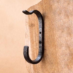 Gancho de pared doble resistente/Gancho industrial para mochilas y abrigos para entrada