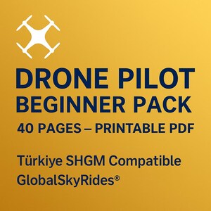 UAV Drone Documentation Pack Printable Aviation Templates, Logbook ...