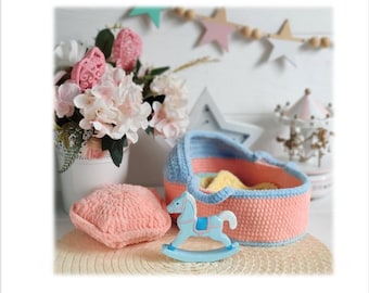 Baby Basket Crochet Pattern