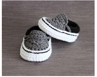 Baby Van Shoes Vans Crocheted Baby Shoes pdf Crochet