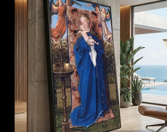 聖母マリア – ゲントの祭壇画 – ヤン・ファン・エイク – 中世