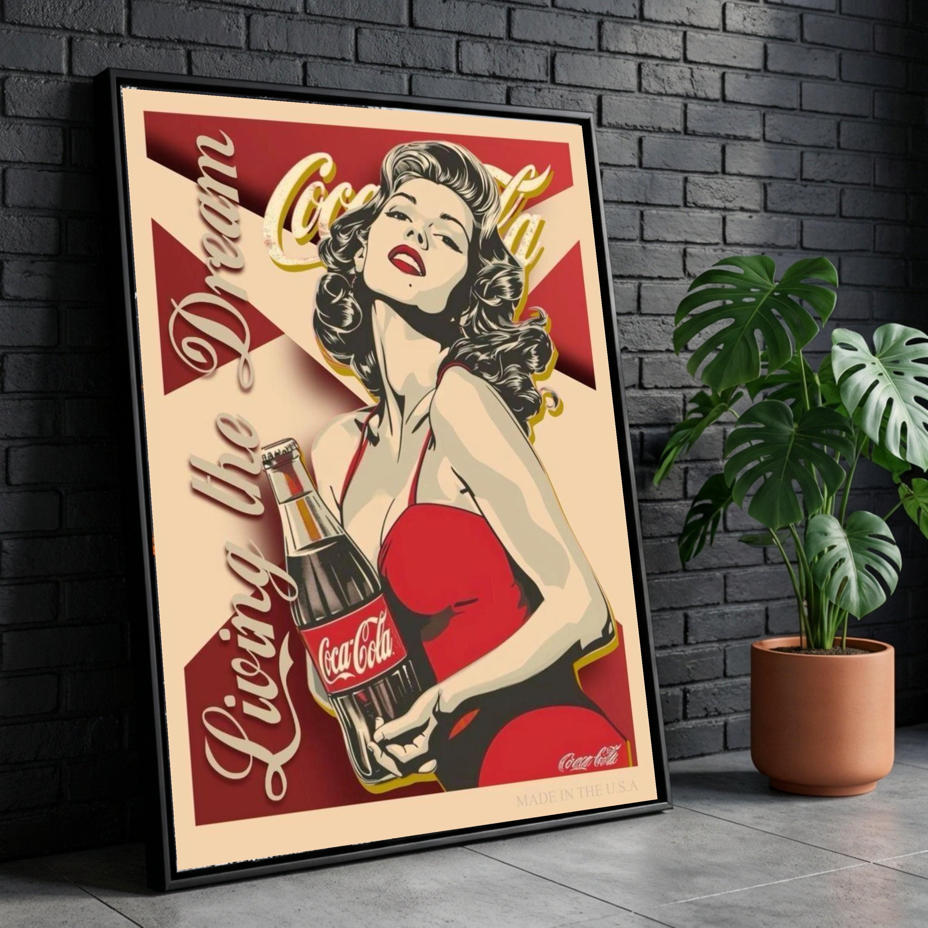 Coca cola pinup - Etsy 日本