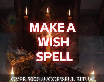 Doe een wensspreuk | Manifest drie wensen | Krachtige wensactivering op dezelfde dag voor droomvervulling | Digitale spreuk