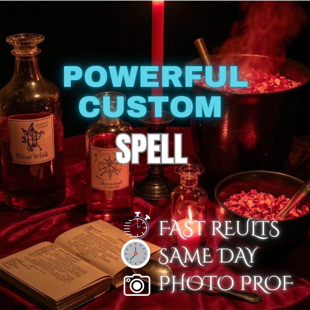Powerful Custom Spell | Fully Personalized Ritual & Targeted Intention ...