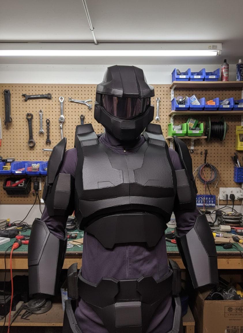 Halo Pdf Cosplay Master Chief Armor Eva Foam Pattern - Etsy