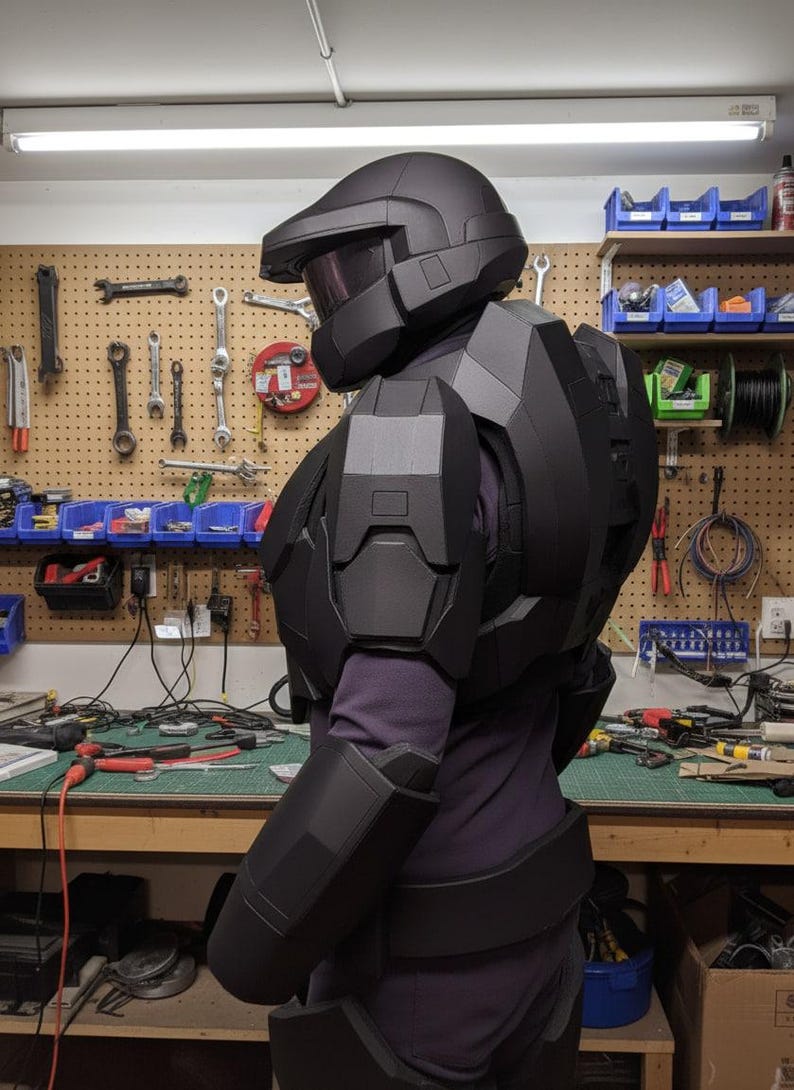 Halo Pdf Cosplay Master Chief Armor Eva Foam Pattern - Etsy