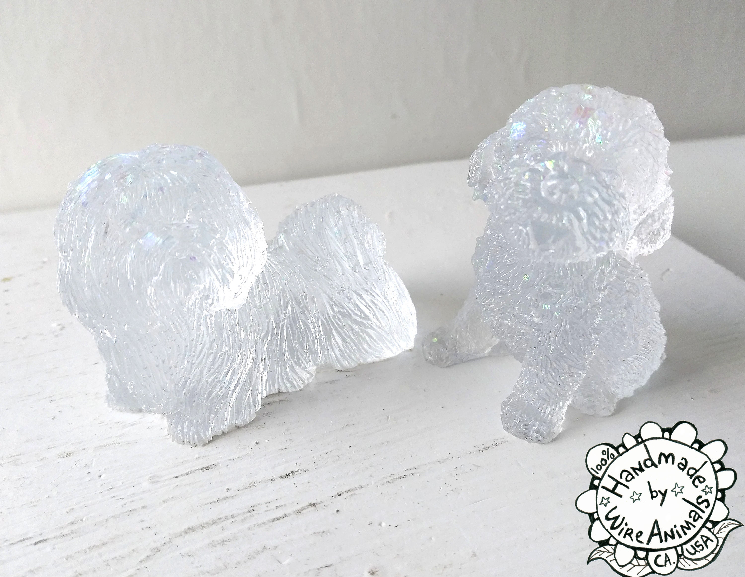 Bichon Poodle Garden Statue - Etsy