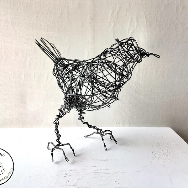 Crow Wire Sculpture - Etsy
