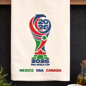 Disegno per ricamo del Mondiale di calcio 2026 USA Messico Canada, download immediato immagine 2