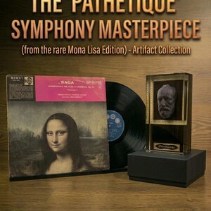 Monolito sinfónico 'Pathétique' de Tchaikovsky - Artefacto de vinilo raro de la edición Mona Lisa