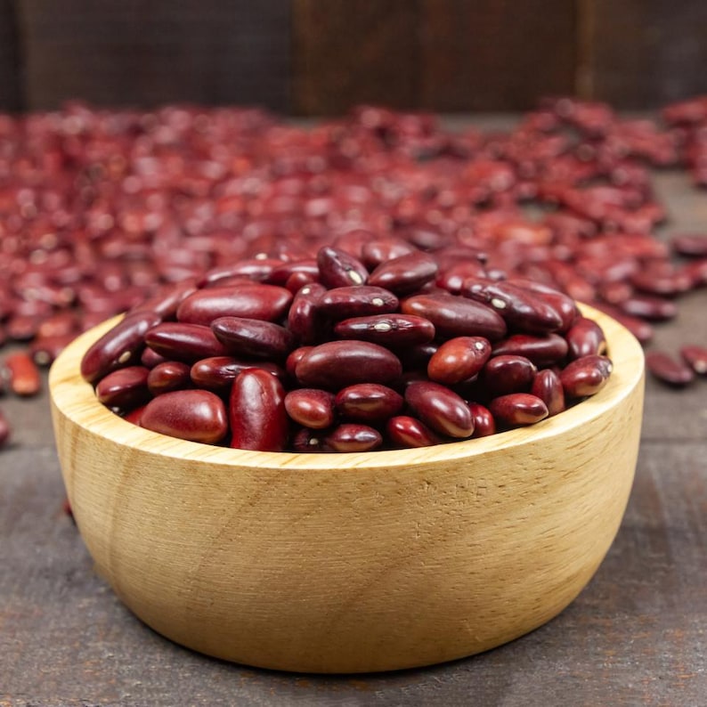 10-30 semillas de frijol rajma rojo, Phaseolus vulgaris, verdura de frijol. imagen 4