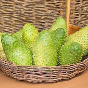 5 à 10 graines de corossol, Annona muricata, Graviola, Guanabana, pawpaw brésilien, graines d'arbre fruitier tropical image 9
