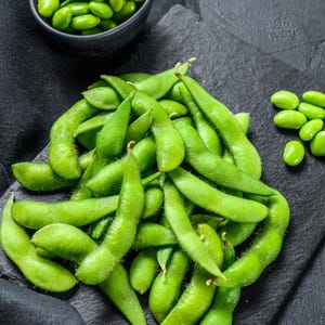10-30 semillas de edamame, Glycine max, soja verde. imagen 2