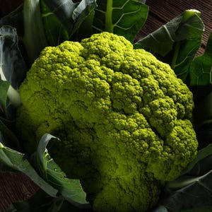 Über 100 grüne Blumenkohl-Brokkoli-Samen, Brassica oleracea, grüner Blumenkohl, Brokkoli-Gemüse Bild 2