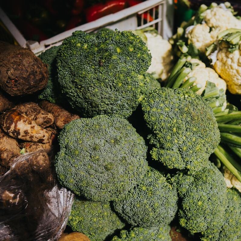 Über 100 grüne Blumenkohl-Brokkoli-Samen, Brassica oleracea, grüner Blumenkohl, Brokkoli-Gemüse Bild 8