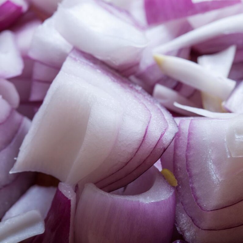 Oltre 50 semi di cipolla rossa selezionati, Allium cepa, cipolla a bulbo rosso, cipolla viola immagine 7