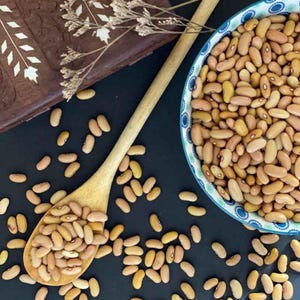 Más de 10 semillas de Rajma amarilla de Cachemira, Phaseolus vulgaris, frijoles amarillos, frijol del Himalaya imagen 6