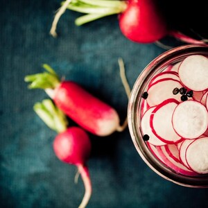Über 100 Samen der chinesischen Rosenrettichsorte Raphanus sativus (Rosa Rettich), Wurzelgemüse Bild 2