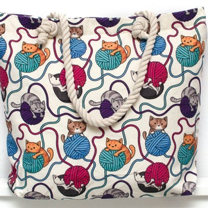 Cats & Yarn - Heavy Duty Bag