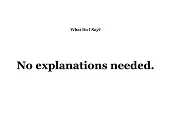 What Do I Say  Saying No and Setting Boundaries PDF
