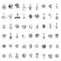 925 Sterling Silver Charms & Pendants for Bracelets,Fit Pandora Charm Bracelets ,Fit Pandora European Bracelet Charms,Gift for Her product logo