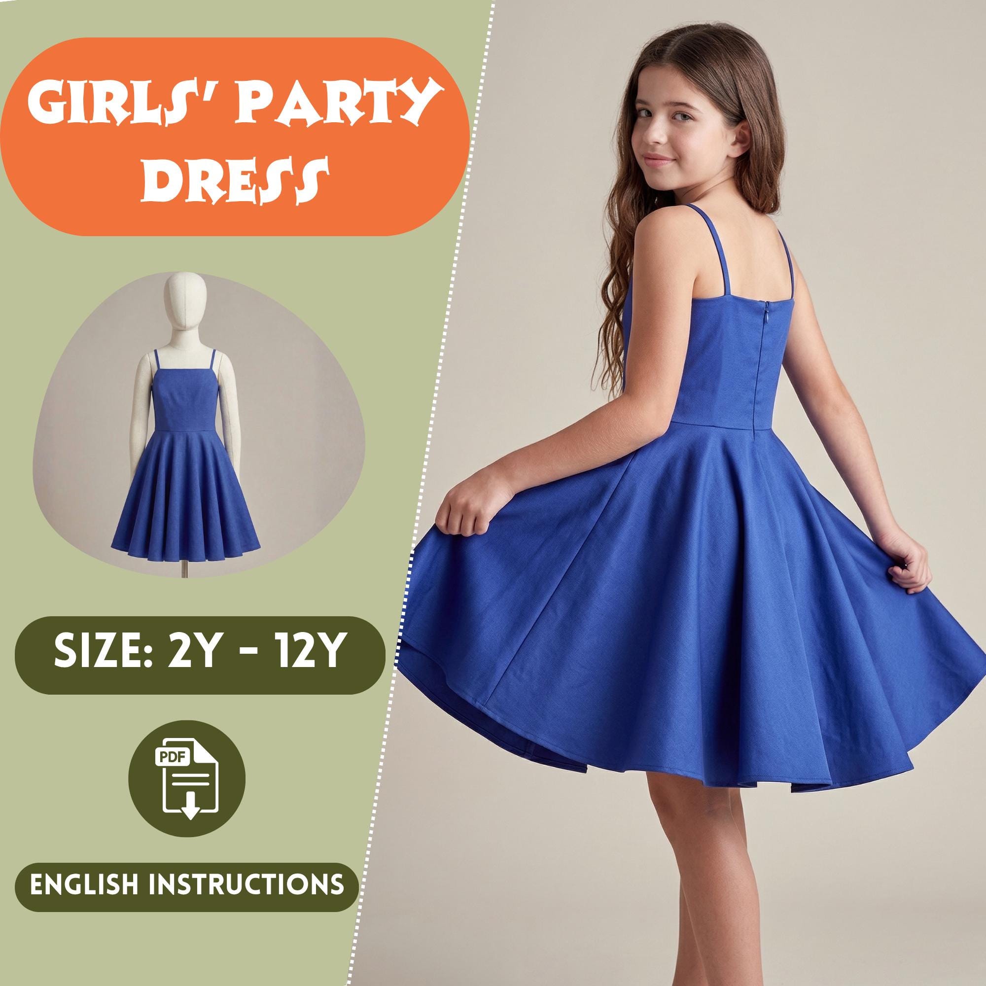Blue Skating Dress - Etsy