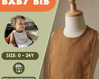 パターン - 0歳から3歳までの3サイズが揃った子供用花柄スタイの縫製