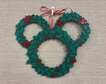 Mouse Holiday Wreath