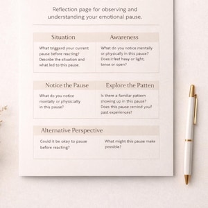 Why Do My Reactions Feel Slightly Delayed | Slow Reaction Reflection Worksheet | Printable PDF