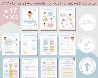 Assertive Communication Bundle | Speak Up Clearly & Handle Pushback | Build Confidence in Conversations | Printable PDF