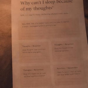 Hoja de trabajo para controlar la ansiedad repentina | Cálmate rápidamente y regula tus emociones | PDF imprimible