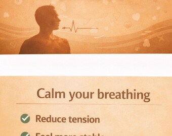 ¿Por qué siento que no puedo respirar bien? | Calma tu cuerpo y siéntete más estable | Hoja de trabajo imprimible