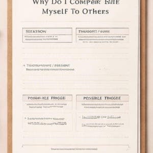 Why Do I Change My Behavior Around People | Social Reflection Worksheet | Social Masking Thoughts | Printable Journaling Page