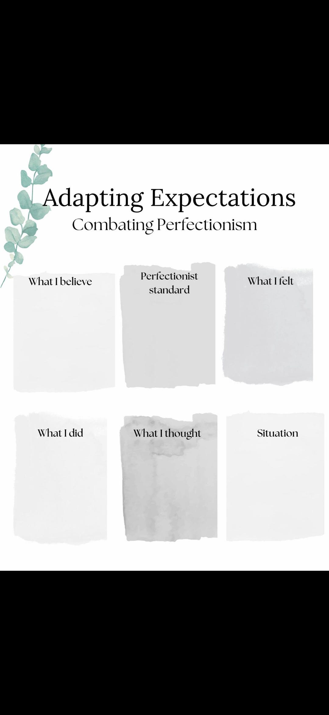 Impossible Star Worksheet.pdf Impossible Standards Worksheet – Notice Unrealistic Expectations ...