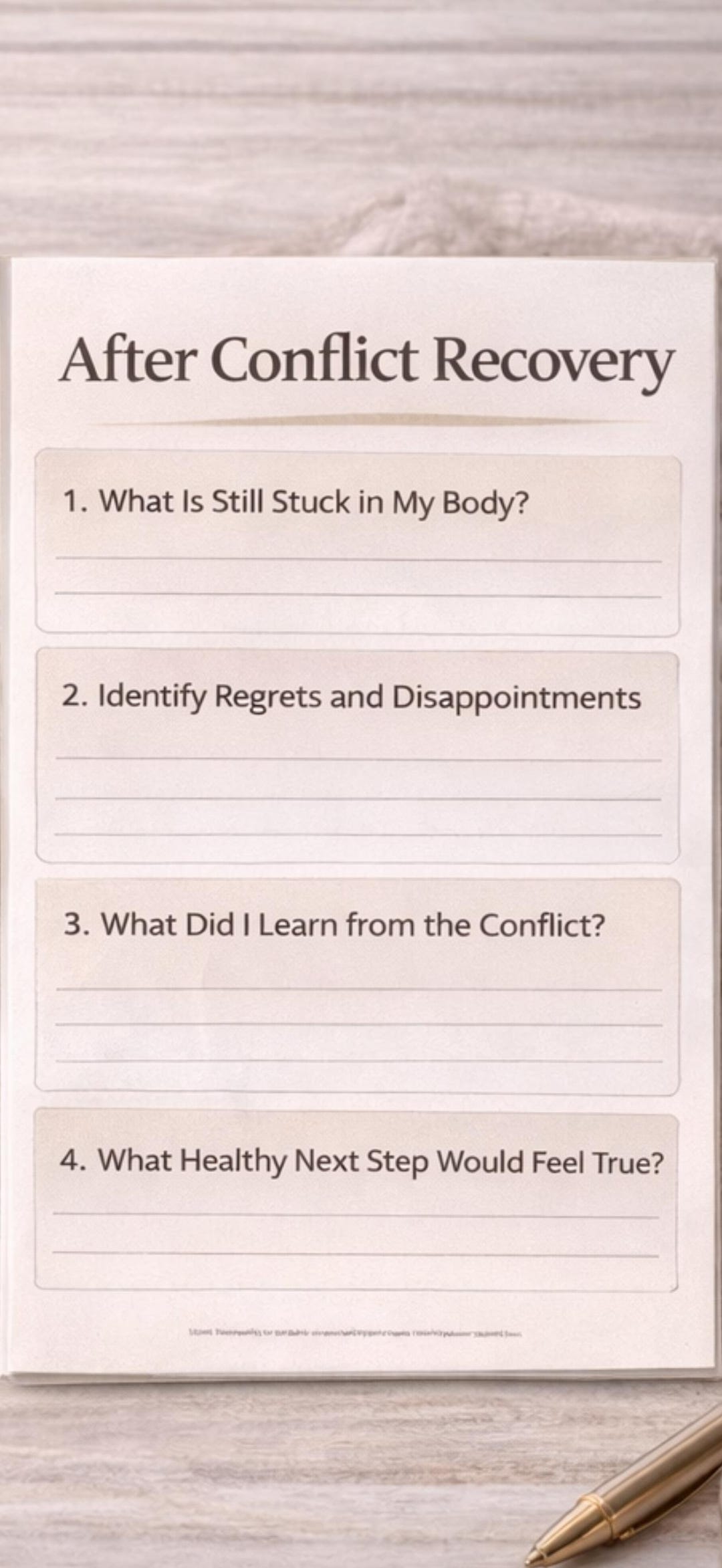 Rejection Separation Worksheet.pdf After Rejection Worksheet | Process Emotional Impact Without Losing ...