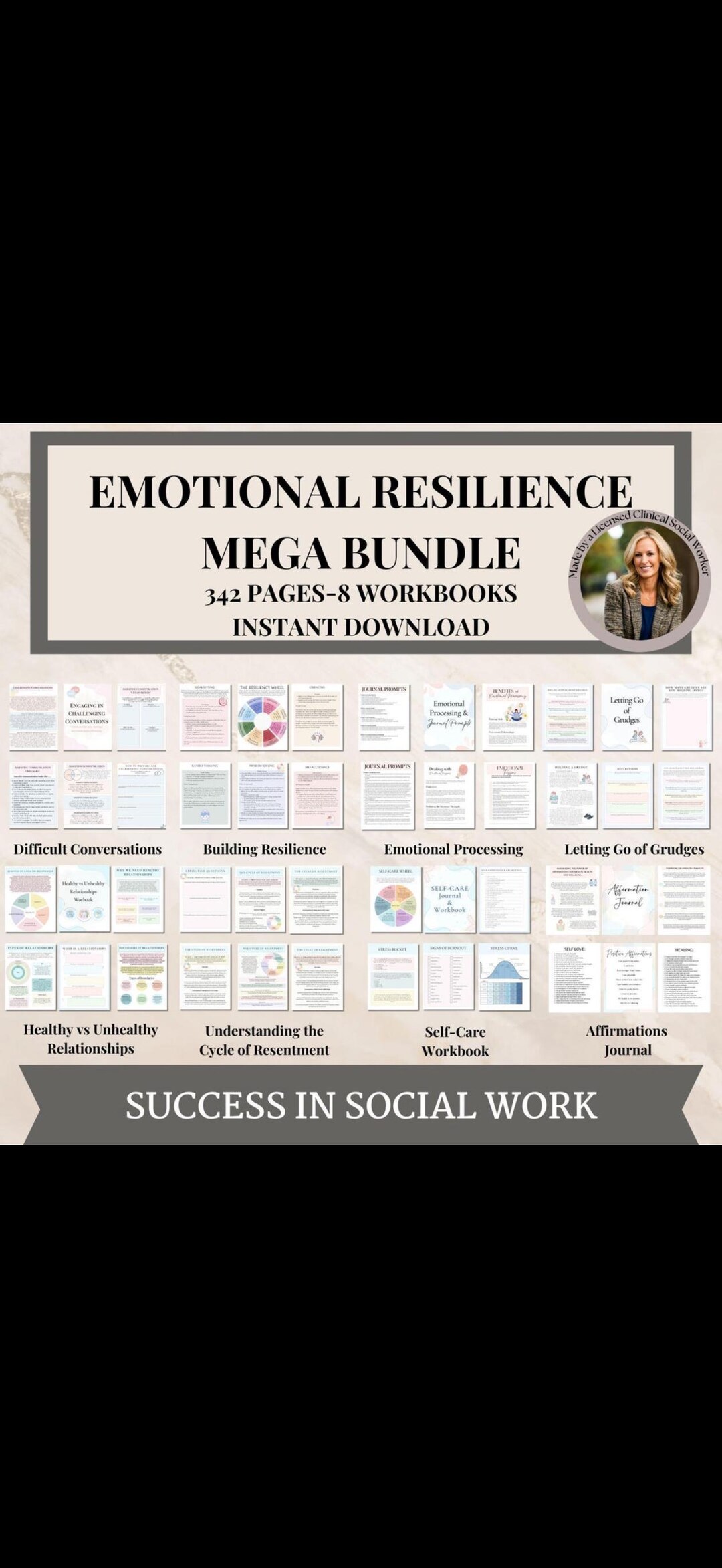 Emotional Resilience Bundle | Cope With Stress & Setbacks | Build Inner ...